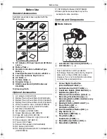 Preview for 4 page of Panasonic NV-GS22EGE Operating Instructions Manual