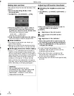 Preview for 16 page of Panasonic NV-GS230EB Operating Instructions Manual