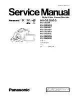 Panasonic NV-GS230EG Service Manual preview