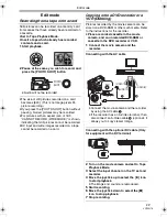 Preview for 39 page of Panasonic NV-GS250 Operating Instructions Manual