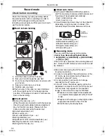 Preview for 70 page of Panasonic NV-GS250GC Operating Instructions Manual