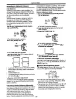 Preview for 21 page of Panasonic NV-GS50A Operating Instructions Manual