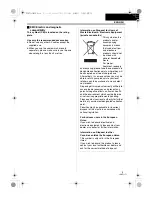 Preview for 3 page of Panasonic NV-GS60EP Operating Instructions Manual