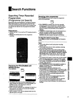 Preview for 33 page of Panasonic NV-HD630 series Operating Instructions Manual