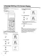 Preview for 12 page of Panasonic NV-HD650 Series Operating Instructions Manual