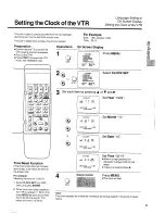 Preview for 13 page of Panasonic NV-HD650 Series Operating Instructions Manual