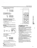 Preview for 23 page of Panasonic NV-HD650 Series Operating Instructions Manual