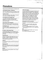 Preview for 4 page of Panasonic NV-HS800EC Operating Instructions Manual