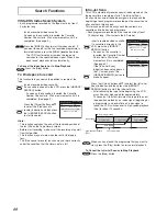 Preview for 20 page of Panasonic NV-HS825EE Operating Instructions Manual