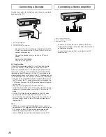 Preview for 22 page of Panasonic NV-HS825EE Operating Instructions Manual