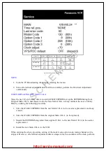 Preview for 3 page of Panasonic NV-HS870B Service Manual