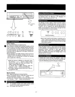 Preview for 17 page of Panasonic NV-J1 Series Operating Instructions Manual