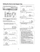 Preview for 12 page of Panasonic NV-J45 Series Operating Instructions Manual