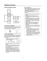 Preview for 17 page of Panasonic NV-J45 Series Operating Instructions Manual