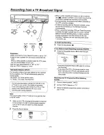 Preview for 21 page of Panasonic NV-J45 Series Operating Instructions Manual