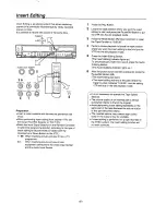 Preview for 37 page of Panasonic NV-J45 Series Operating Instructions Manual