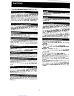 Preview for 3 page of Panasonic NV-L20A Operating	 Instruction