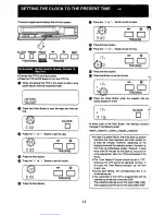 Preview for 12 page of Panasonic NV-L20A Operating	 Instruction