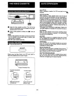 Preview for 14 page of Panasonic NV-L20A Operating	 Instruction