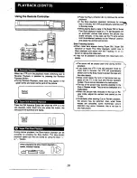 Preview for 16 page of Panasonic NV-L20A Operating	 Instruction