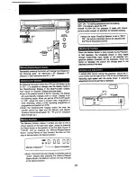 Preview for 19 page of Panasonic NV-L20A Operating	 Instruction
