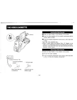 Preview for 14 page of Panasonic NV-M10 series Operating Instructions Manual