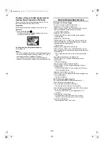 Preview for 20 page of Panasonic NV-MV40GL Operating Instructions Manual