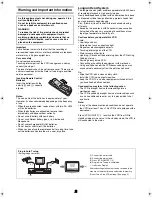 Preview for 2 page of Panasonic NV-MV41 Series Operating Instructions Manual