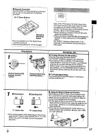 Preview for 17 page of Panasonic NV-S99A Operating Instructions Manual