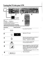 Preview for 4 page of Panasonic NV-SD1 Series Operating Instructions Manual