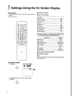 Preview for 16 page of Panasonic NV-SD230A Operating Instructions Manual