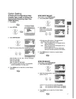 Preview for 17 page of Panasonic NV-SD230A Operating Instructions Manual