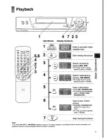 Preview for 19 page of Panasonic NV-SD230A Operating Instructions Manual