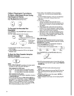 Preview for 20 page of Panasonic NV-SD230A Operating Instructions Manual