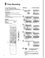 Preview for 24 page of Panasonic NV-SD230A Operating Instructions Manual