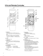 Preview for 6 page of Panasonic NV-SD250 Series Operating Instructions Manual