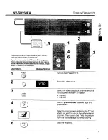 Preview for 11 page of Panasonic NV-SD250 Series Operating Instructions Manual