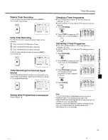 Preview for 23 page of Panasonic NV-SD250 Series Operating Instructions Manual