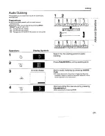 Preview for 29 page of Panasonic NV-SD450B Operating Instructions Manual