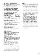 Preview for 7 page of Panasonic NV-SJ3MK2AM Operating Instructions Manual