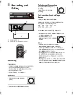 Preview for 9 page of Panasonic NV-SJ50AM Operating Instructions Manual