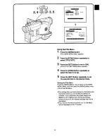 Preview for 15 page of Panasonic NV VX 27 Operating Instructions Manual