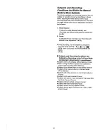 Preview for 48 page of Panasonic NV VX 27 Operating Instructions Manual