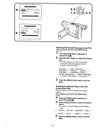 Preview for 60 page of Panasonic NV VX 27 Operating Instructions Manual