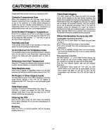 Preview for 4 page of Panasonic NV-W1E Operating Instructions Manual