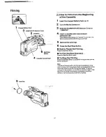 Preview for 12 page of Panasonic NVM50 Operating Instructions Manual