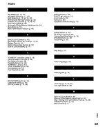 Preview for 63 page of Panasonic NVRX1B Operating Instructions Manual