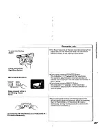 Preview for 27 page of Panasonic NVRX9 User Manual