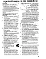 Preview for 3 page of Panasonic Omniversion PV-M2046 Operating Instructions Manual