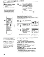 Preview for 12 page of Panasonic Omniversion PV-M2046 Operating Instructions Manual